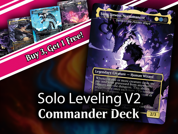 | New |Solo Leveling Commander Deck V2 – 117+ Cards | PrimeDecks