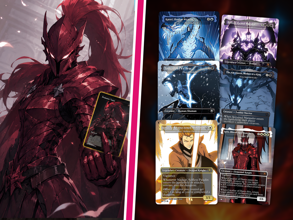 | New |Solo Leveling Commander Deck V2 – 117+ Cards | PrimeDecks