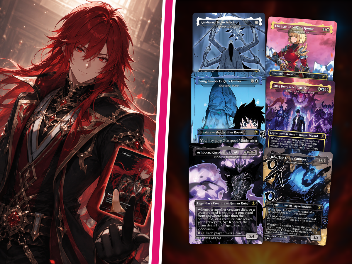 | New |Solo Leveling Commander Deck V2 – 117+ Cards | PrimeDecks