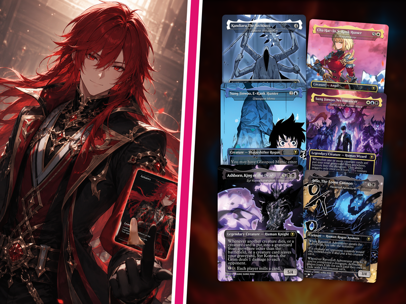 | New |Solo Leveling Commander Deck V2 – 117+ Cards | PrimeDecks