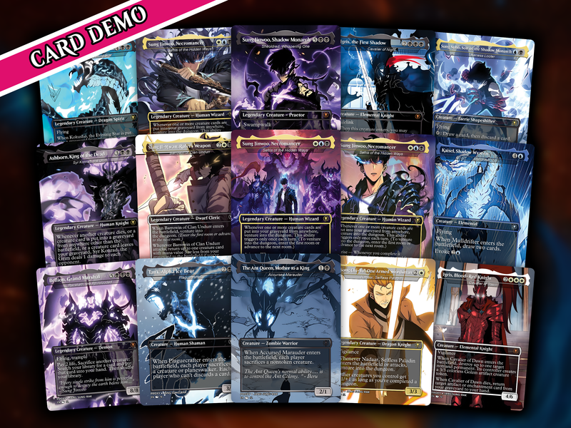| New |Solo Leveling Commander Deck V2 – 117+ Cards | PrimeDecks