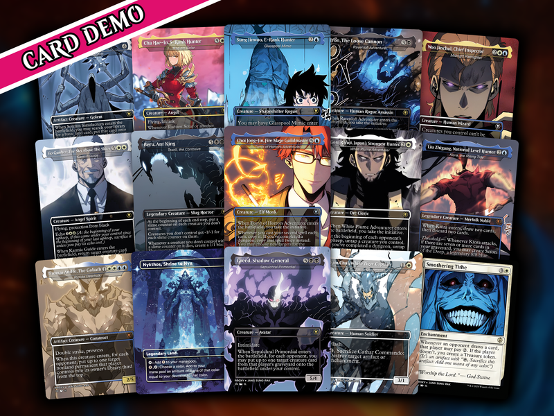 | New |Solo Leveling Commander Deck V2 – 117+ Cards | PrimeDecks