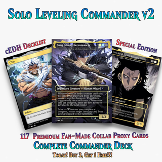 Solo Leveling Commander Deck V2 – 117 CARDS | ProxyTCG