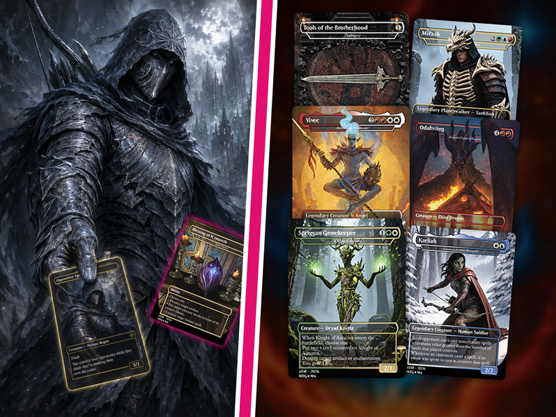 | New |Skyrim Themed Commander Deck – 116+ Cards | PrimeDecks
