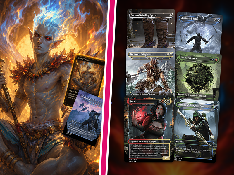 | New |Skyrim Themed Commander Deck – 116+ Cards | PrimeDecks