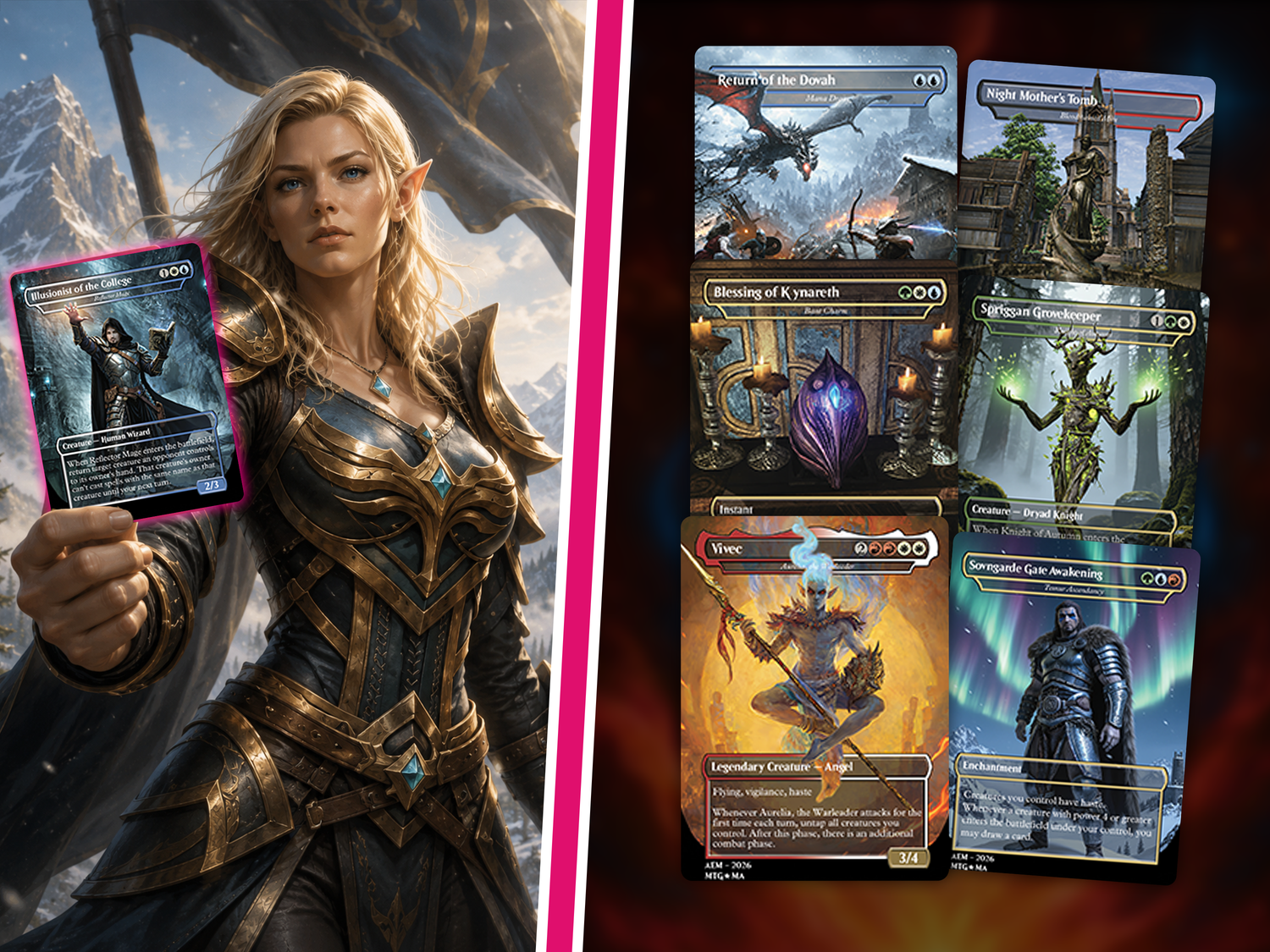 | New |Skyrim Themed Commander Deck – 116+ Cards | PrimeDecks