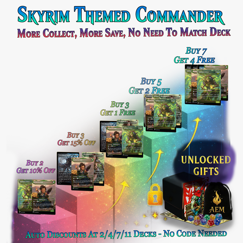 Skyrim Themed Commander Deck – 116 Cards | ProxyTCG