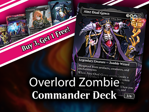 | New |Overlord Zombie Tribal Commander Deck - 100+ Cards | PrimeDecks