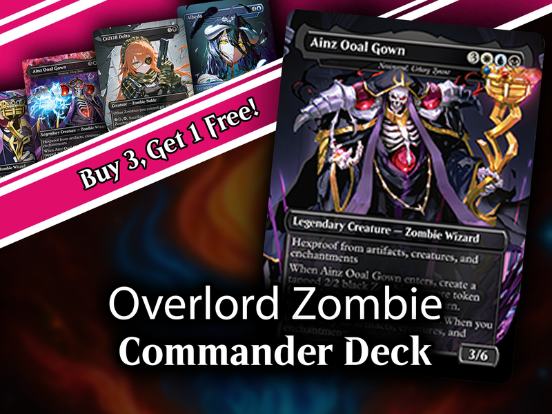 | New |Overlord Zombie Tribal Commander Deck - 100+ Cards | PrimeDecks