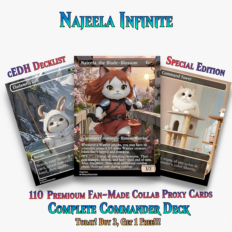 Najeela Infinite Combat Commander Deck | 110+ Cards | PrimeDecks