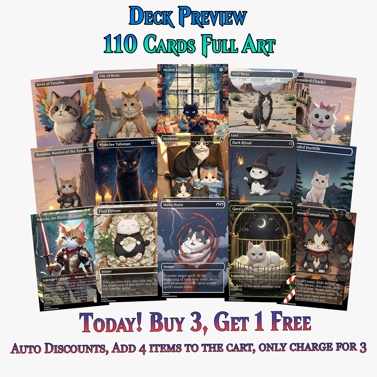 Najeela Infinite Combat Commander Deck | 110+ Cards | PrimeDecks