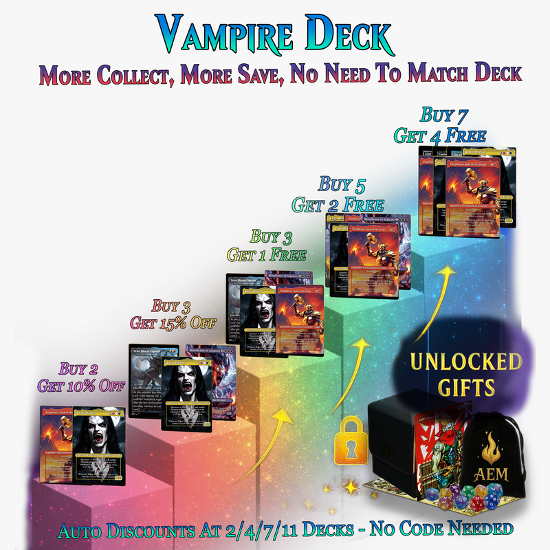 Vampire Commander Deck - 116+ Cards - PrimeDecks