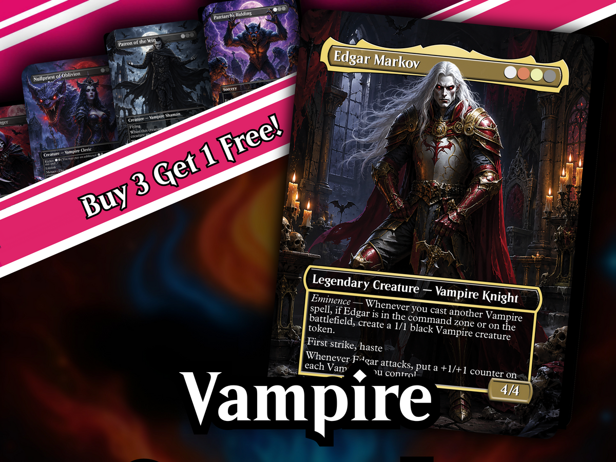 Vampire Commander Deck - 116+ Cards | PrimeDecks