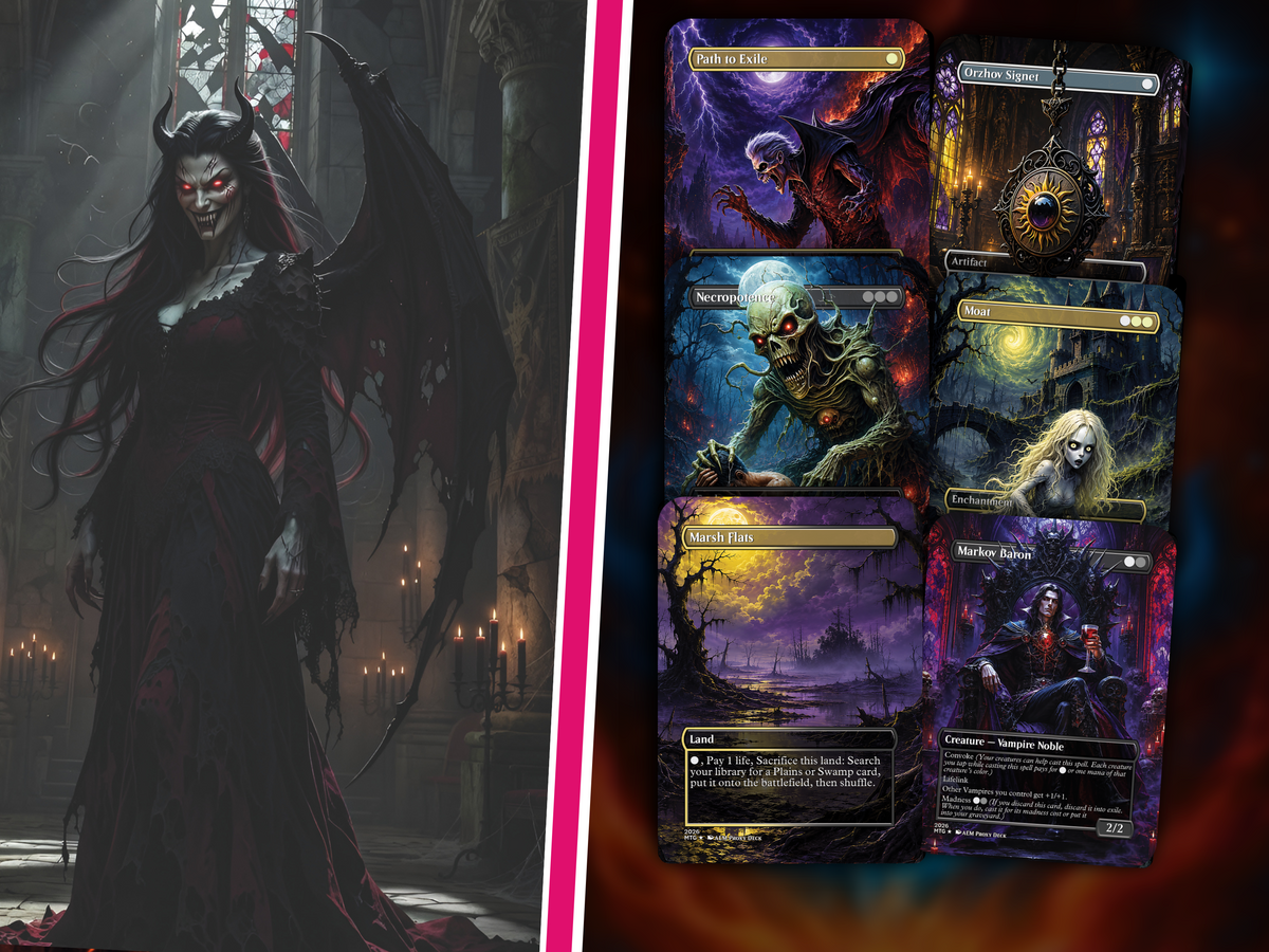 Vampire Commander Deck - 116+ Cards | PrimeDecks