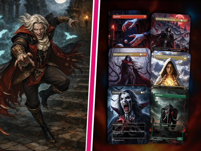 Vampire Commander Deck - 116+ Cards | PrimeDecks