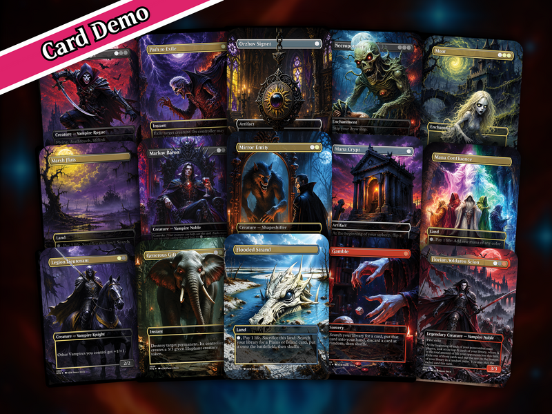 Vampire Commander Deck - 116+ Cards | PrimeDecks