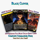 Black Clover Anime Commander Deck | 109+ Cards | PrimeDecks