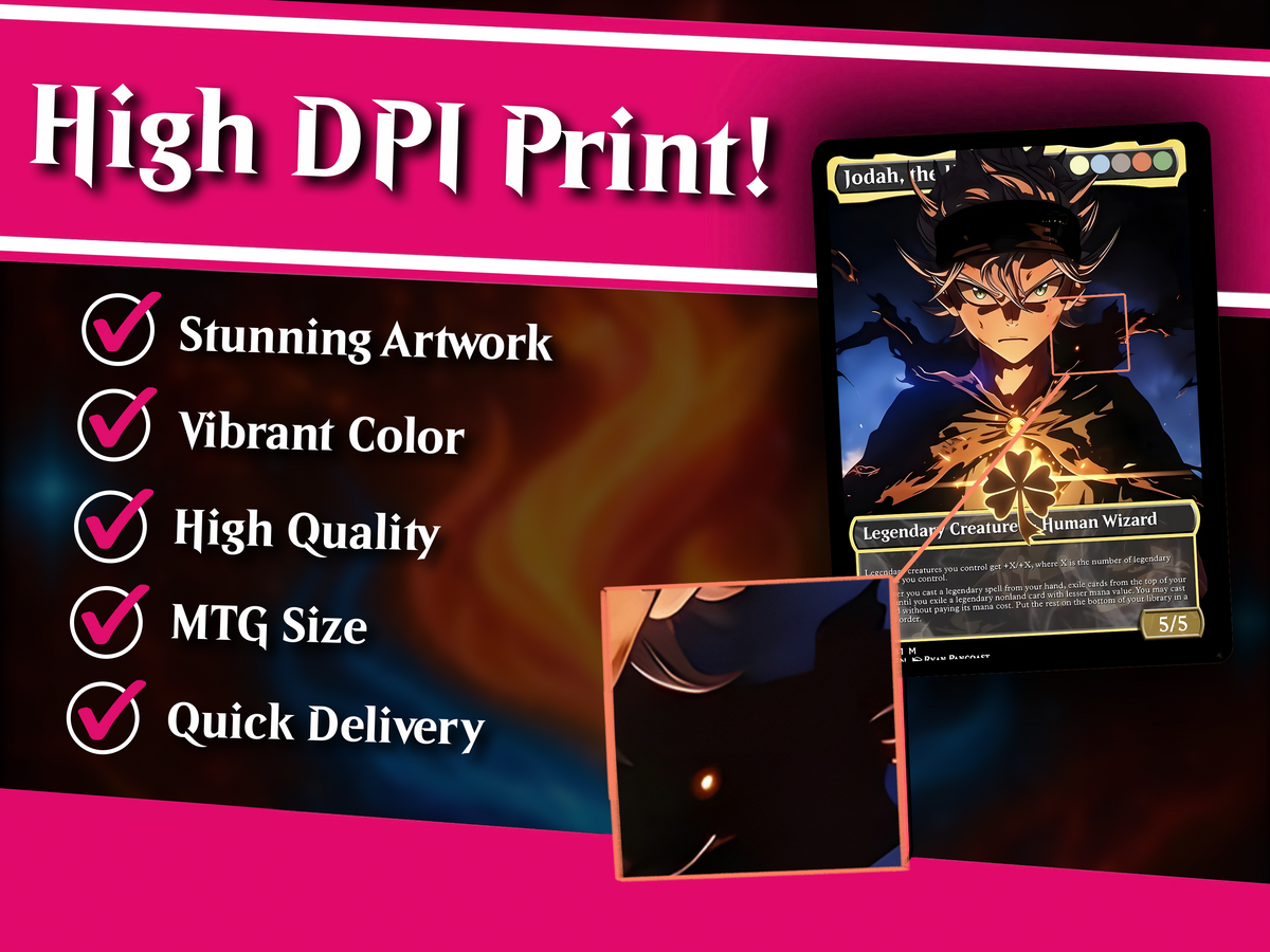 Black Clover Anime Commander Deck | 109+ Cards | PrimeDecks