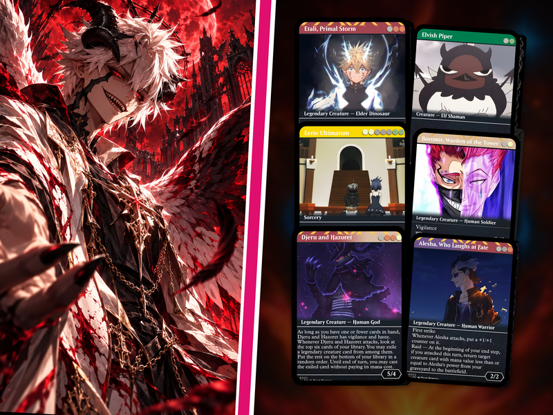 Black Clover Anime Commander Deck | 109+ Cards | PrimeDecks