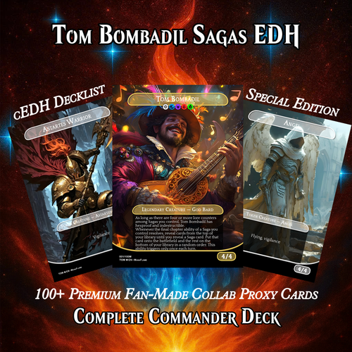 Tom Bombadil Sagas MTG Proxy Commander Deck | 118 Cards EDH Set | ProxyTCG