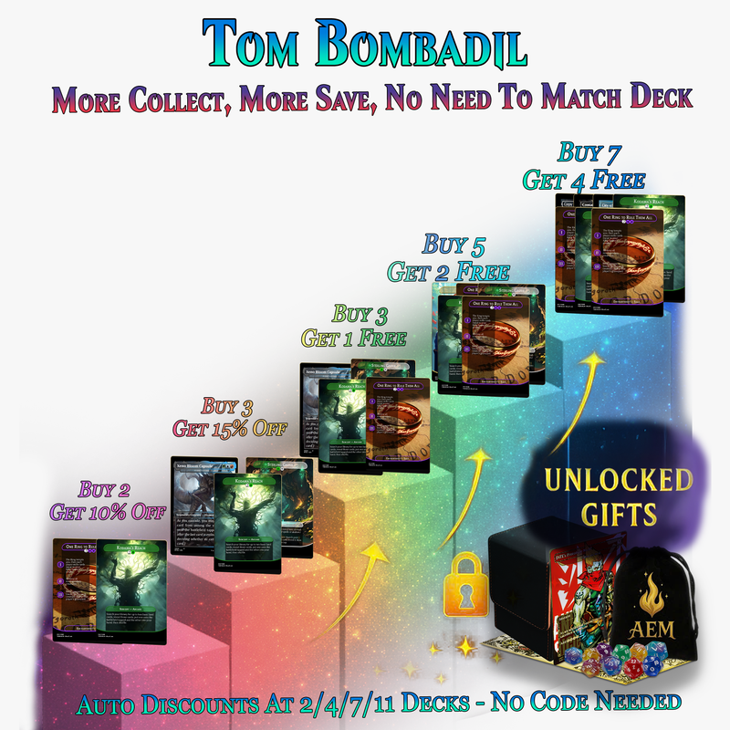 Tom Bombadil Sagas Commander Deck | 118+ Cards | PrimeDecks