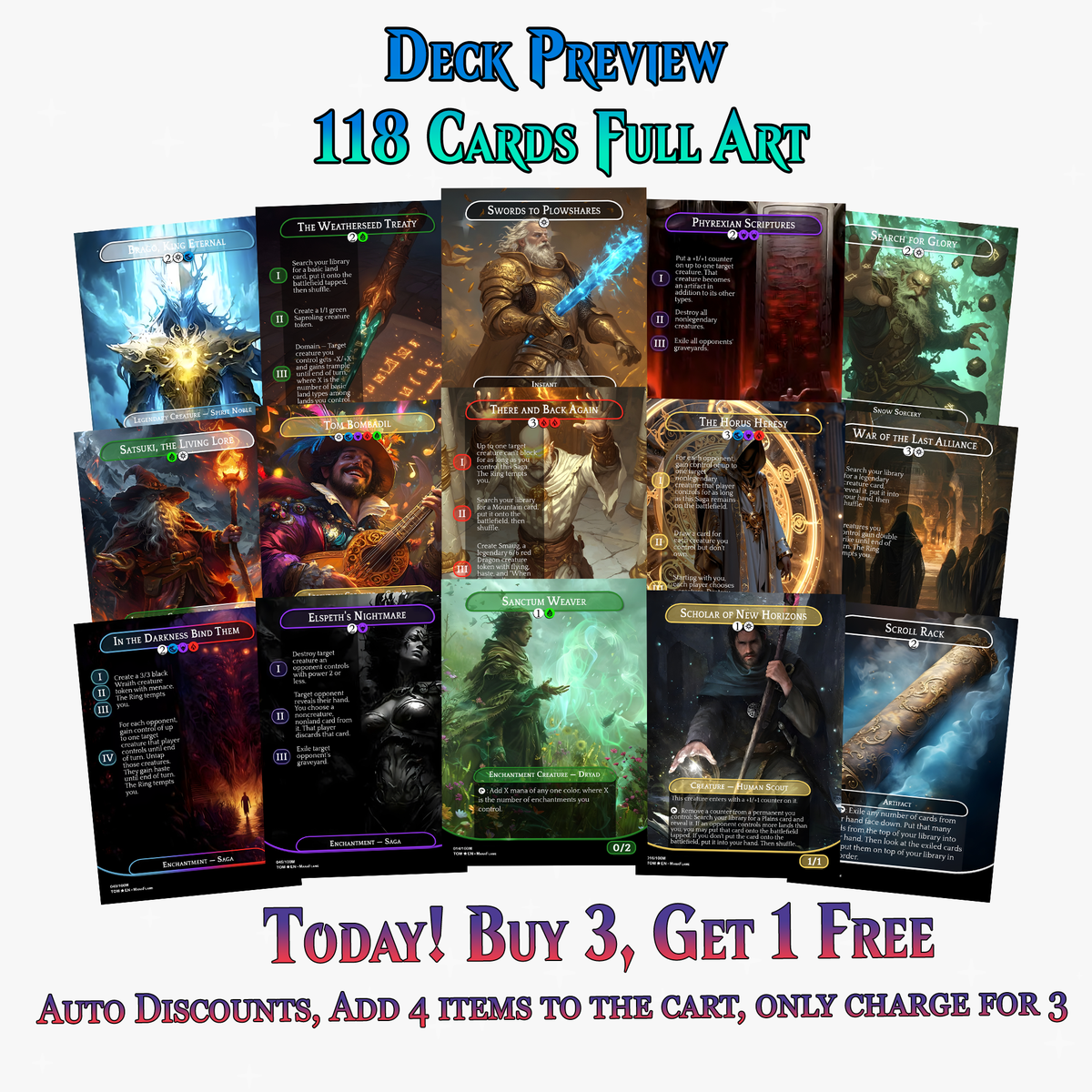 Tom Bombadil Sagas Commander Deck | 118+ Cards | PrimeDecks