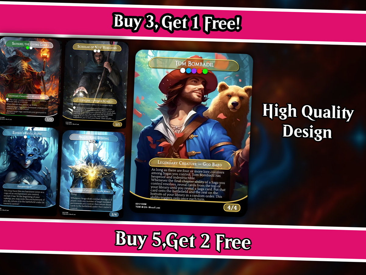 Tom Bombadil Sagas Commander Deck | 118+ Cards | PrimeDecks