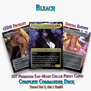 Bleach Anime Commander Deck | 107+ Cards | PrimeDecks