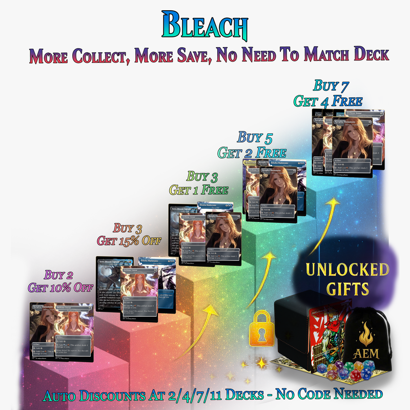 Bleach Anime Commander Deck | 107+ Cards | PrimeDecks