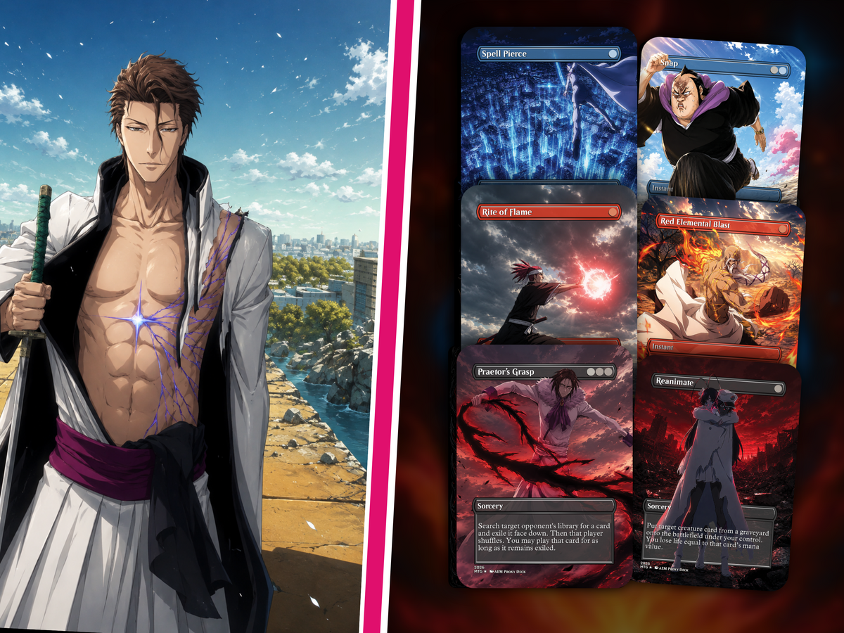 Bleach Anime Commander Deck | 107+ Cards | PrimeDecks