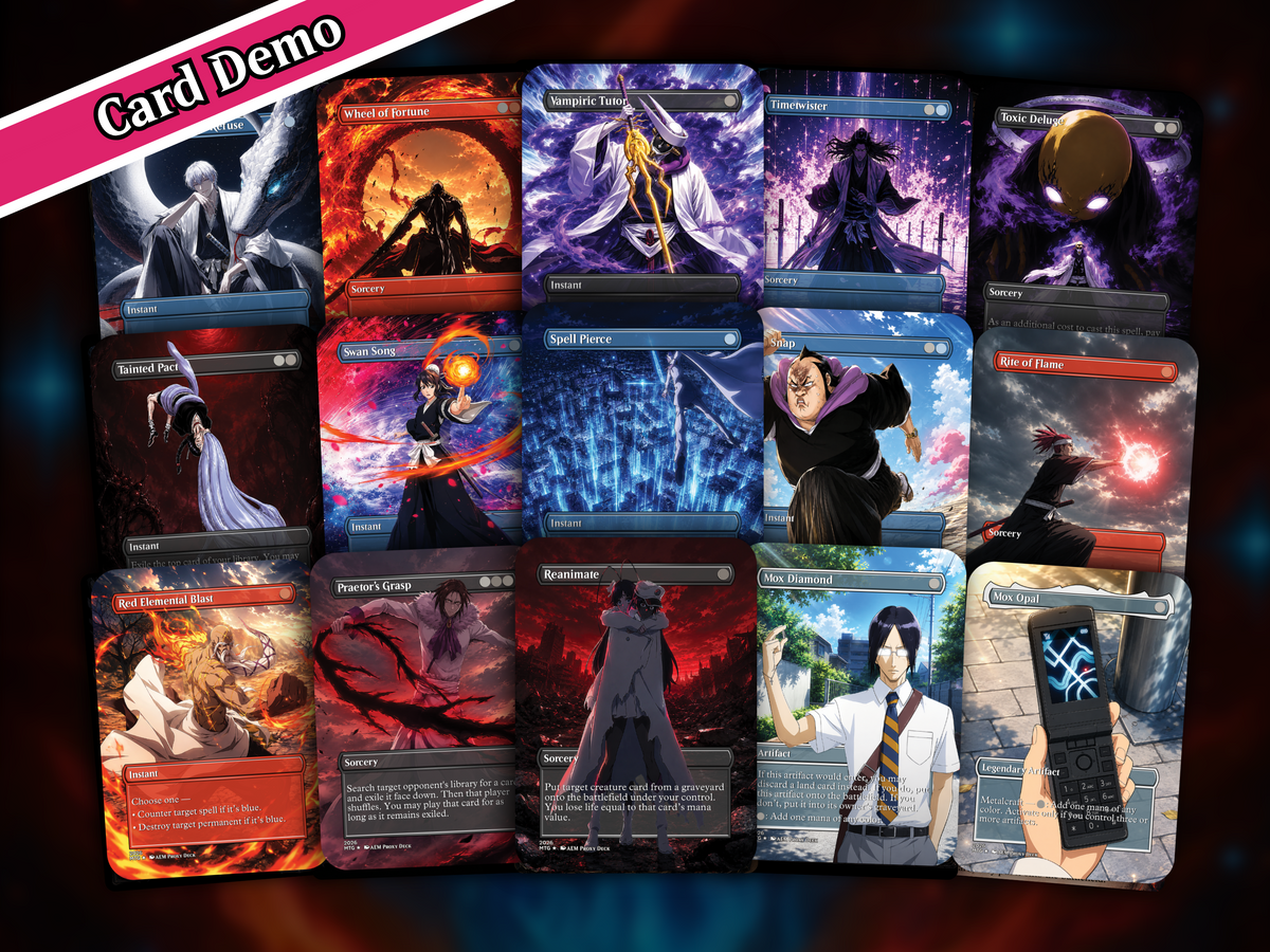 Bleach Anime Commander Deck | 107+ Cards | PrimeDecks