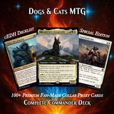 Dogs & Cats Commander Deck – 101+ Cards - PrimeDecks