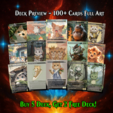 Arahbo Cat Tribal Commander Deck | 115+ Cards | PrimeDecks