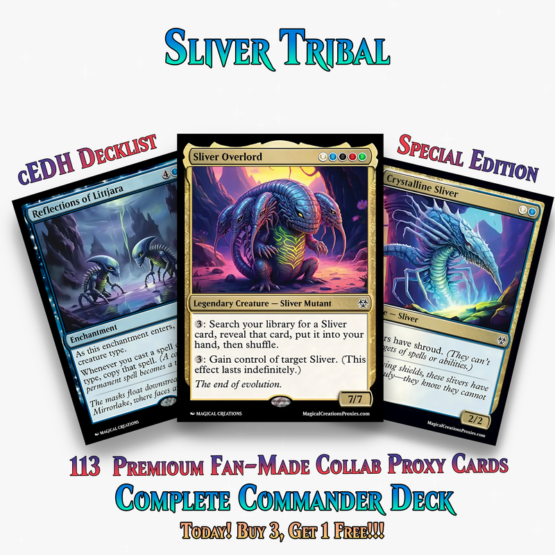 Sliver Tribal Commander Deck – 113+ Cards | PrimeDecks