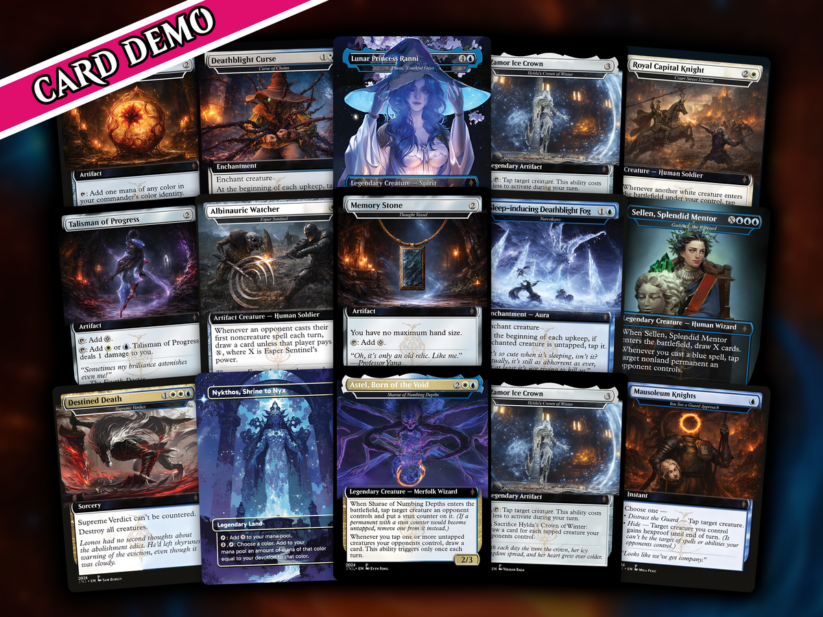| New |Elden Ring Themed Dual V2- Commander Deck - 114+ Cards | PrimeDecks
