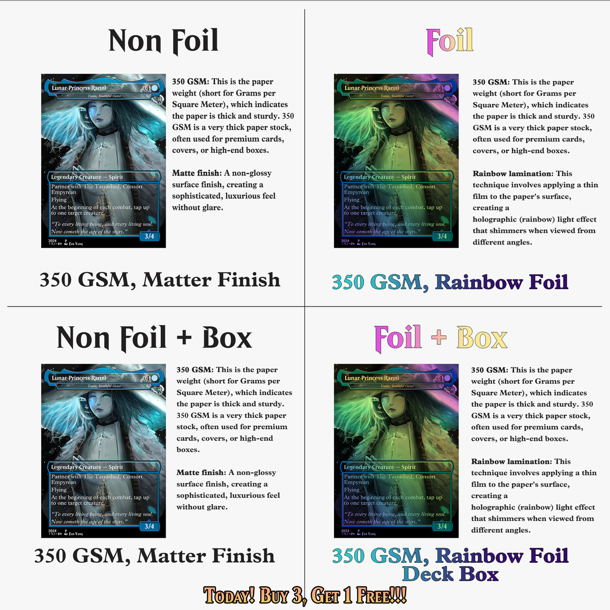 Elden Ring Themed Dual-Commander MTG Proxy Deck - 114 Cards | ProxyTCG