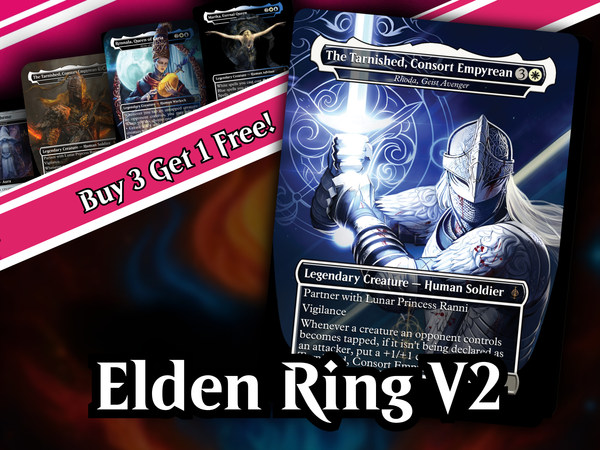 Elden Ring Themed Dual V2- Commander Deck - 114+ Cards | PrimeDecks