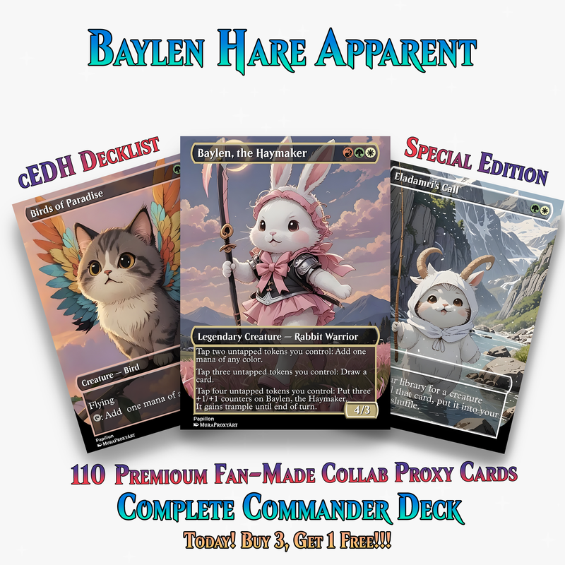 Baylen, Hare Apparent Commander Deck | 110+ Cards | PrimeDecks