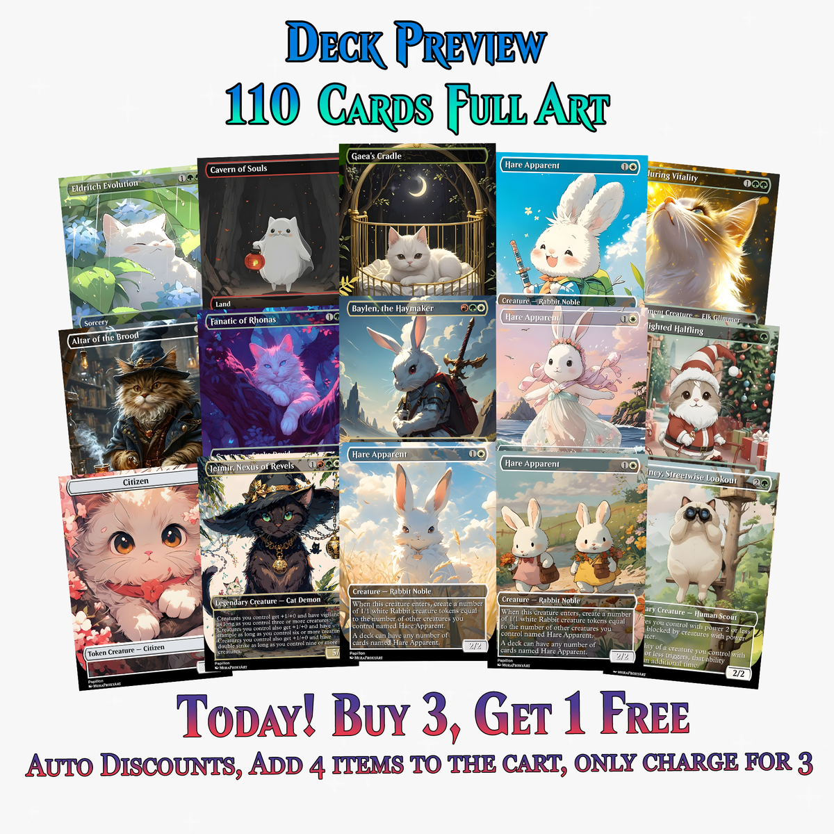 Baylen, Hare Apparent Commander Deck | 110+ Cards | PrimeDecks