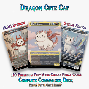 Ur-Dragon Cute Cat Commander Deck - 110+ Cards - PrimeDecks