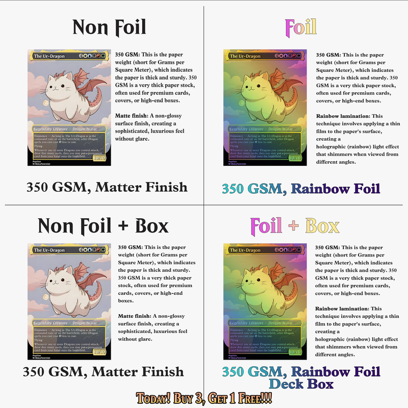 Ur-Dragon Cute Cat Commander Deck - 110+ Cards - PrimeDecks