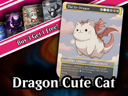 Ur-Dragon Cute Cat Commander Deck - 110+ Cards | PrimeDecks