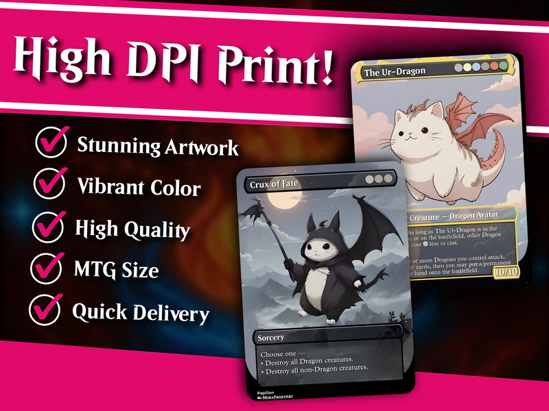 Ur-Dragon Cute Cat Commander Deck - 110+ Cards | PrimeDecks