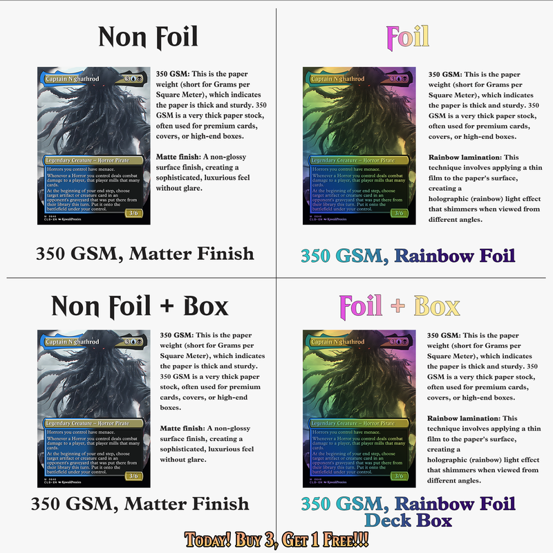 Mythological Creatures Commander Deck – 108+ Cards |  PrimeDecks