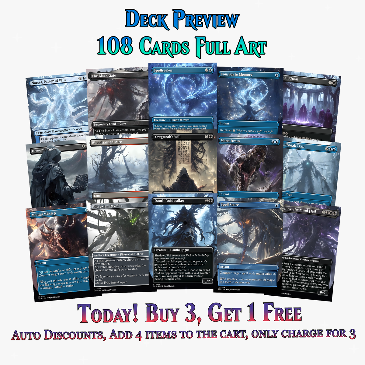 Mythological Creatures Commander Deck – 108+ Cards |  PrimeDecks
