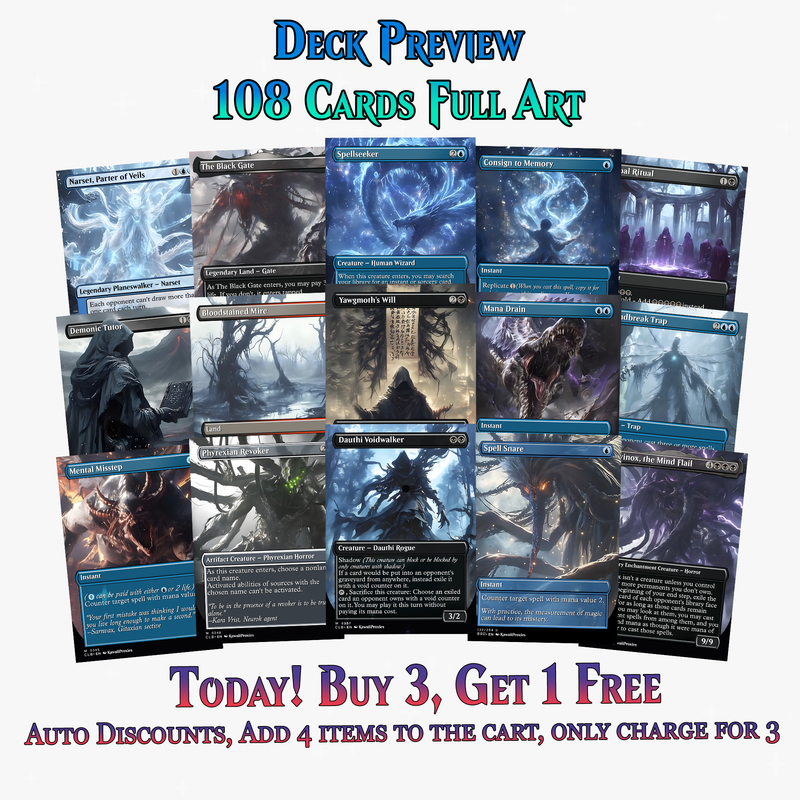 Mythological Creatures Commander Deck – 108+ Cards |  PrimeDecks