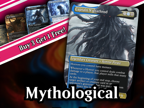 Mythological Creatures Commander Deck – 108+ Cards | PrimeDecks