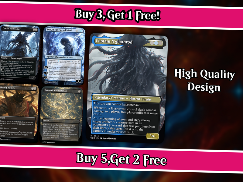 Mythological Creatures Commander Deck – 108+ Cards | PrimeDecks