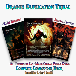 Dragon Duplication Tribal Commander Deck – 108+ Cards | PrimeDecks