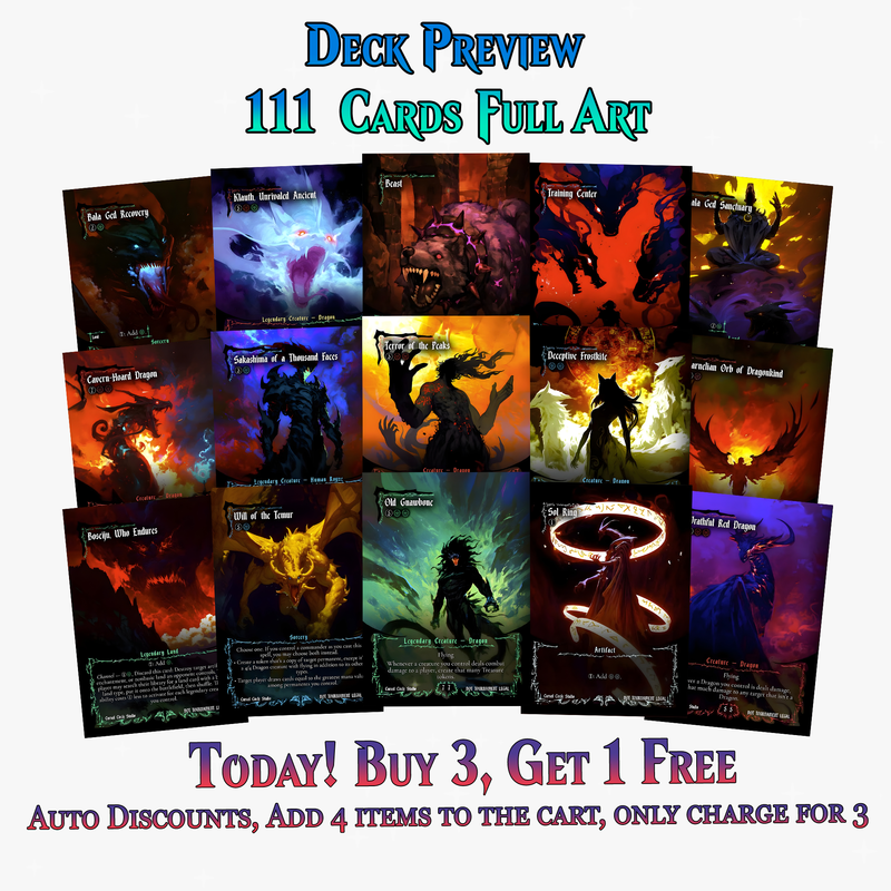 Dragon Duplication Tribal Commander Deck – 108+ Cards | PrimeDecks